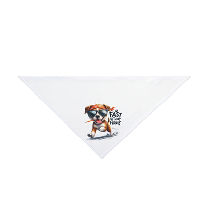 Fast But Not Furious Dog Bandana – Funny & Stylish Pet Accessory