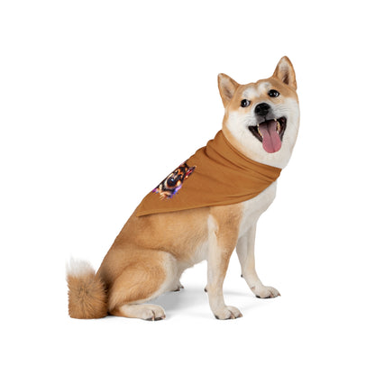 German Shepherd with Coffee Bandana – Fun Gift for Dog & Coffee Lovers