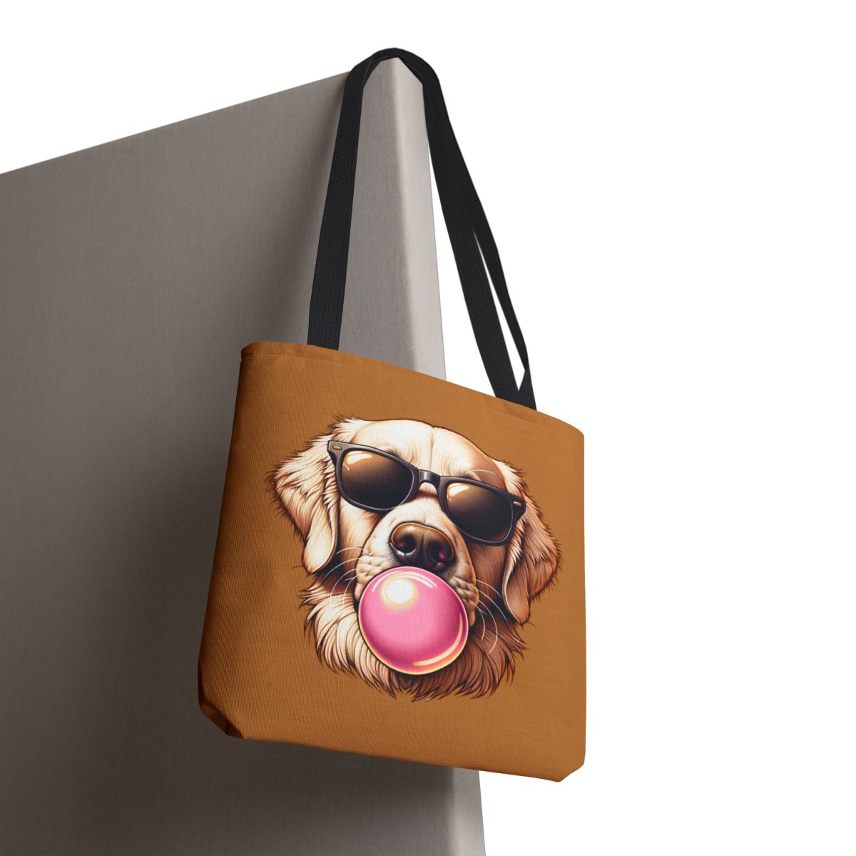 Golden-with-Gum-white-Tote Bag