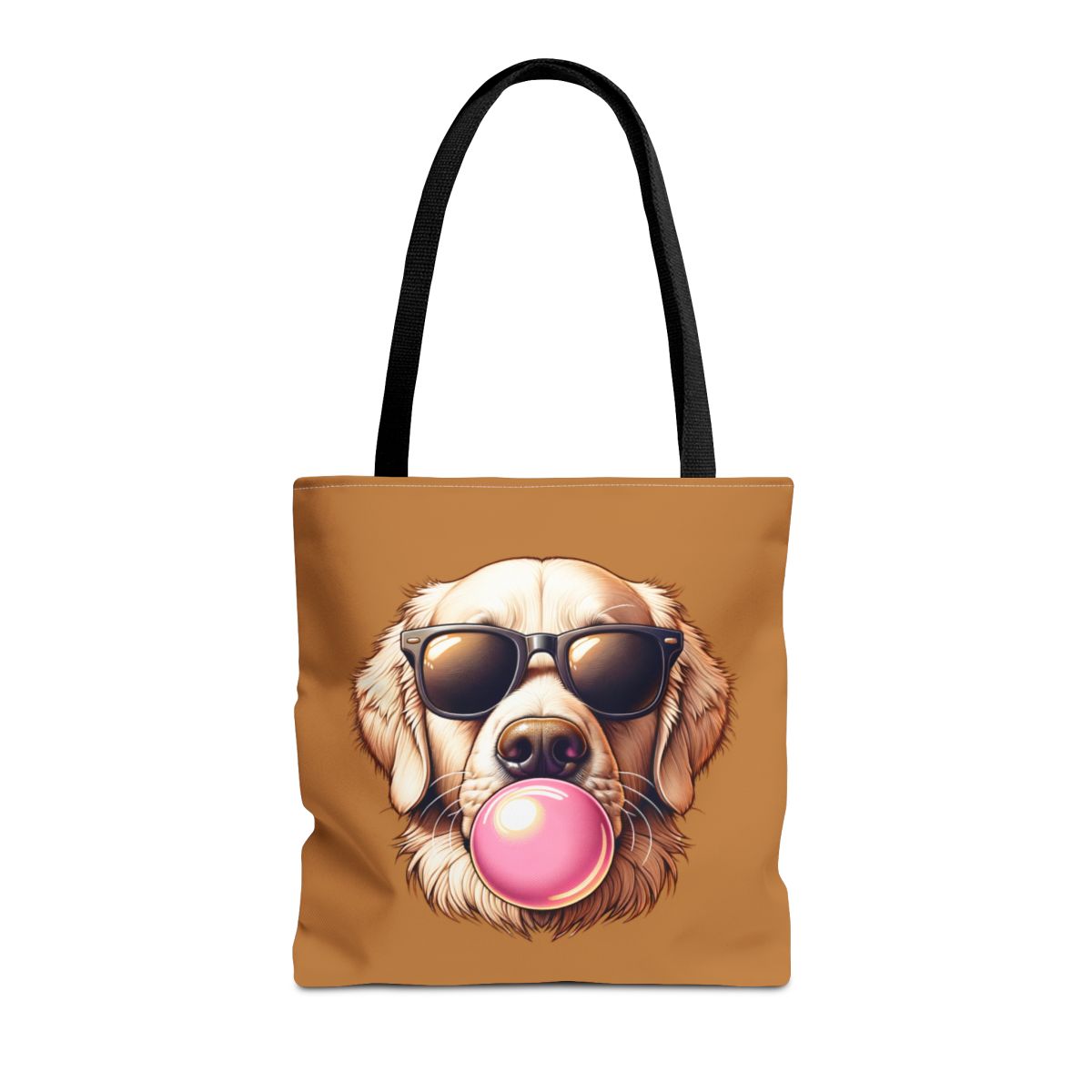 Golden-with-Gum-white-Tote Bag