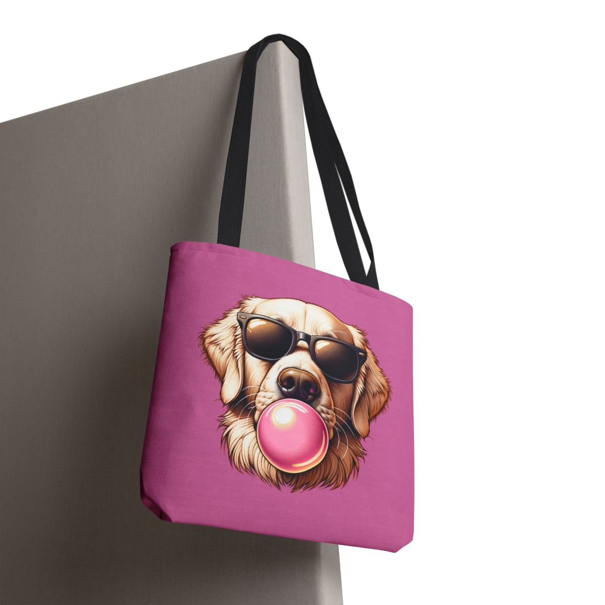 Golden-with-Gum-white-Tote Bag