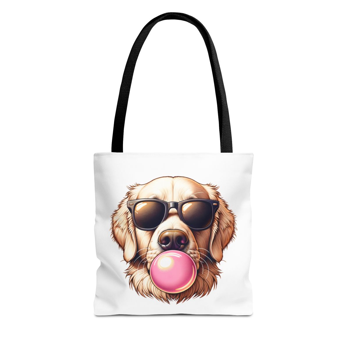 Golden-with-Gum-white-Tote Bag