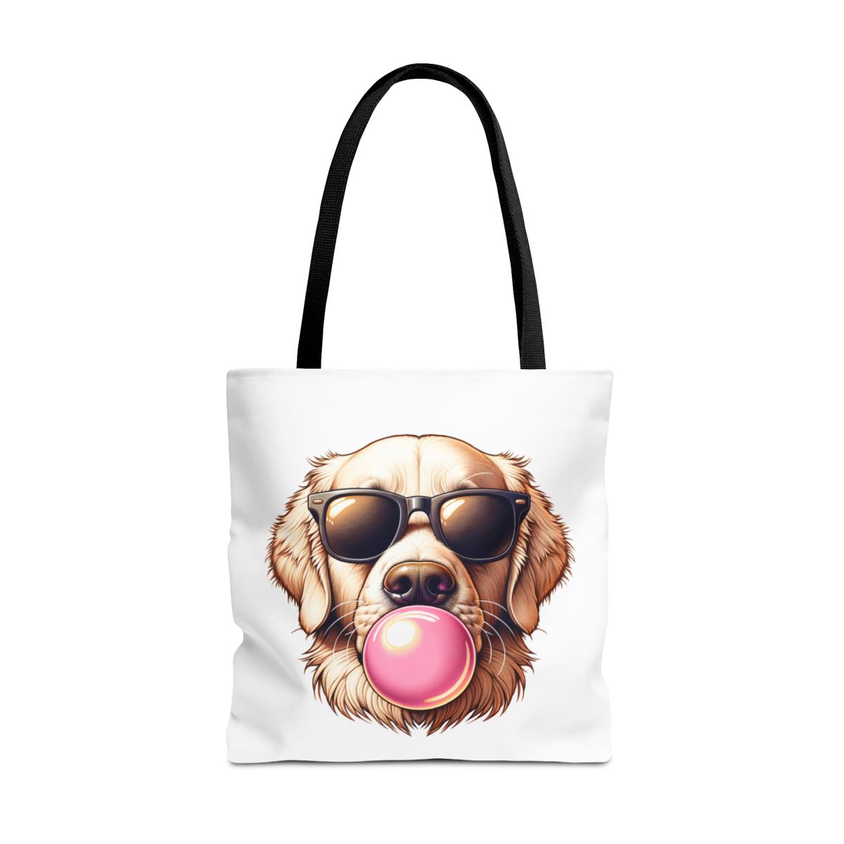 Golden-with-Gum-white-Tote Bag