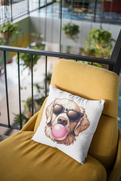 Golden-with-Gum-white-pillow