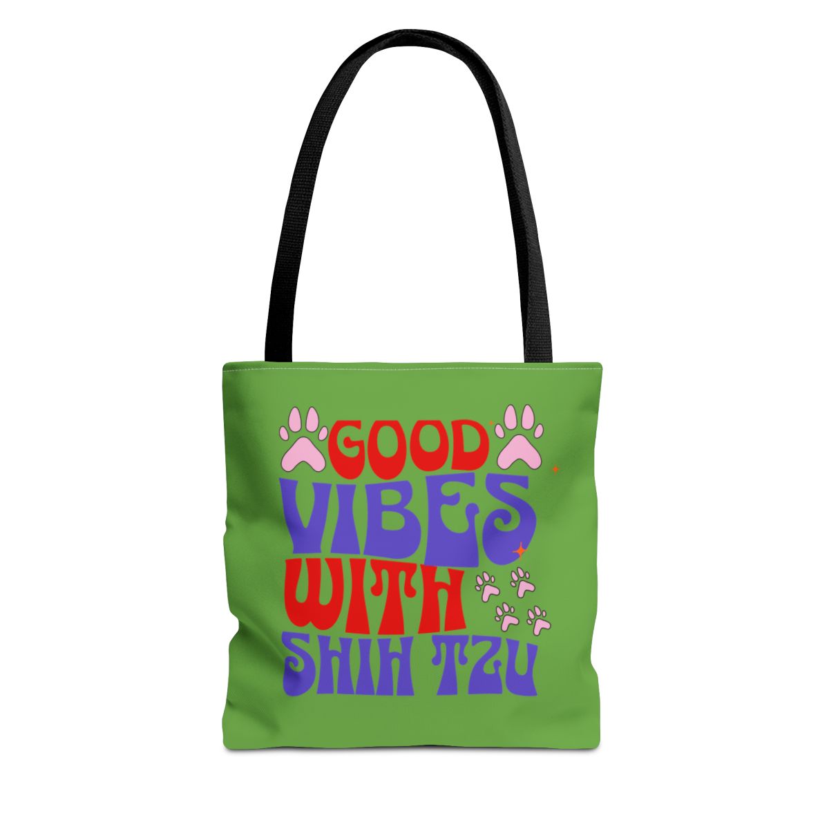 Good Vibes With Shih Tzu Tote Bag - Cute & Practical Gift for Dog Lovers