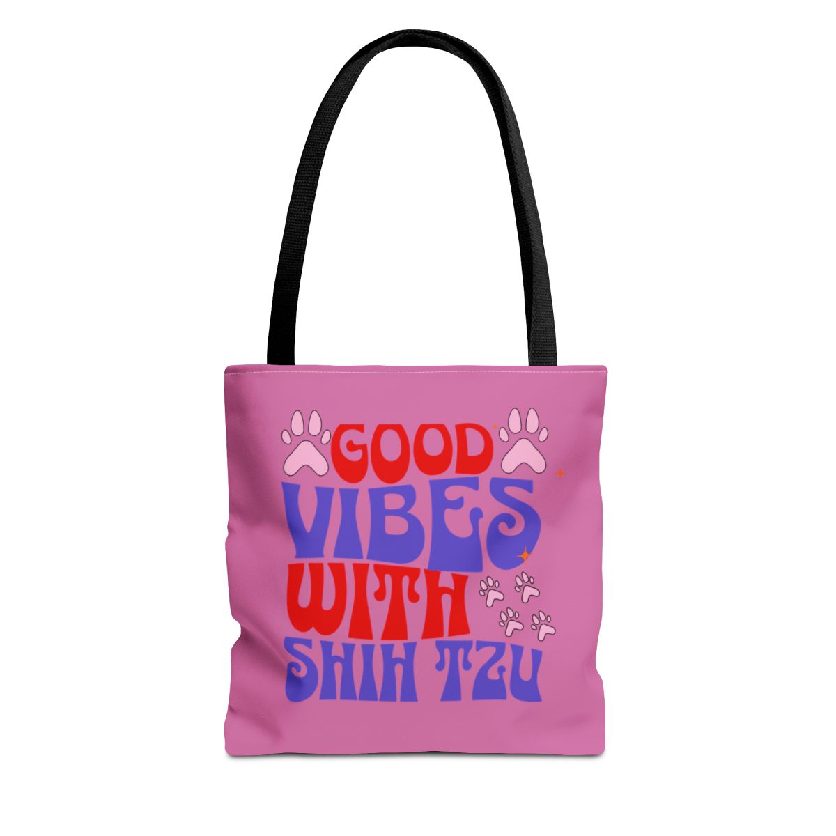 Good Vibes With Shih Tzu Tote Bag - Cute & Practical Gift for Dog Lovers