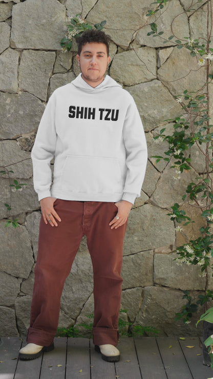 Shih Tzu Text Hoodie - Cozy Gift for Shih Tzu Lovers & Dog Owners