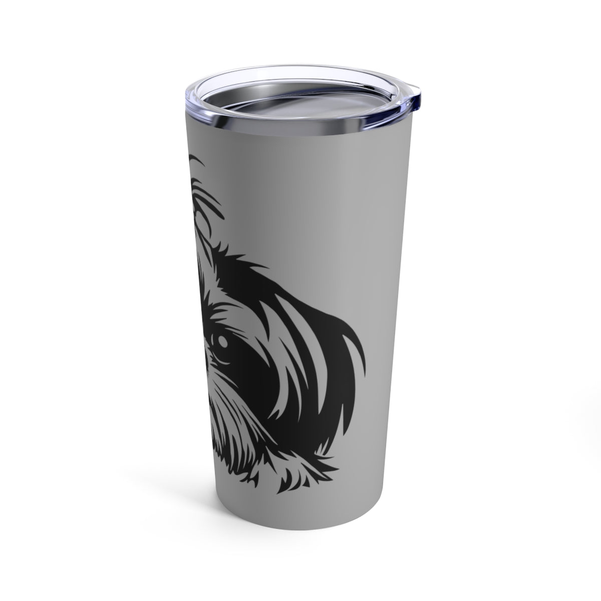 Shih-Tzu-Black-and-White-white-Tumbler 20oz - Shih Tzu Gifts