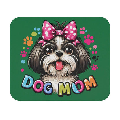 Shih Tzu Dog Mom Mouse Pad - Shih Tzu Gifts