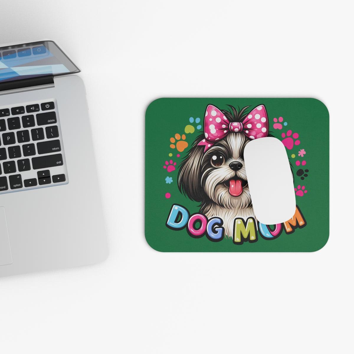 Shih Tzu Dog Mom Mouse Pad - Shih Tzu Gifts