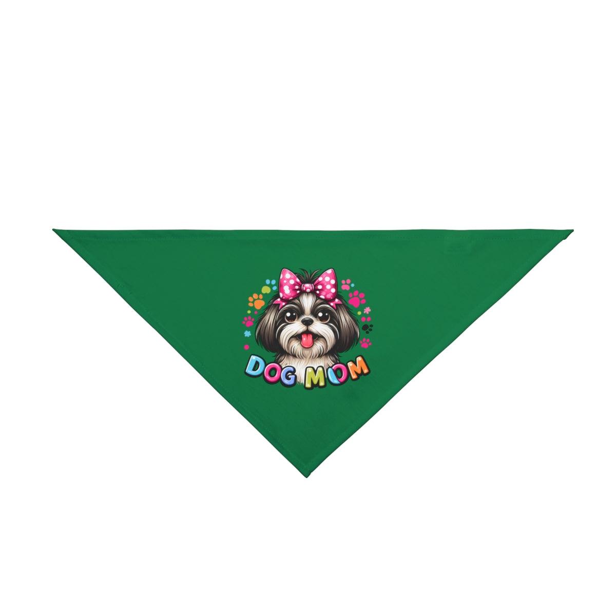 Shih Tzu Dog Mom Pet Bandana - Shih Tzu Gifts