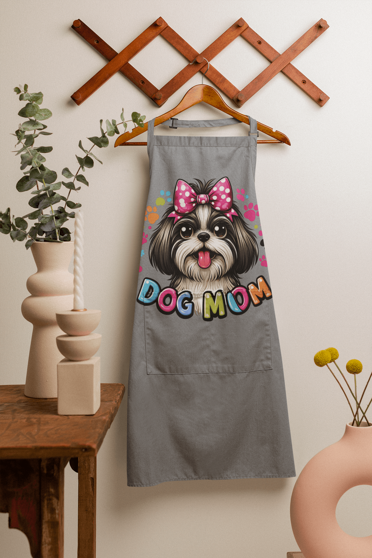 Shih Tzu Dog Mom Apron - Shih Tzu Gifts