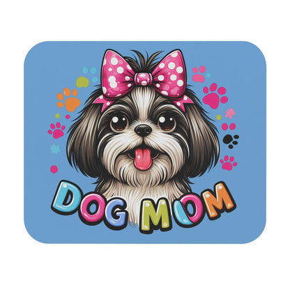 Shih Tzu Dog Mom Mouse Pad - Shih Tzu Gifts