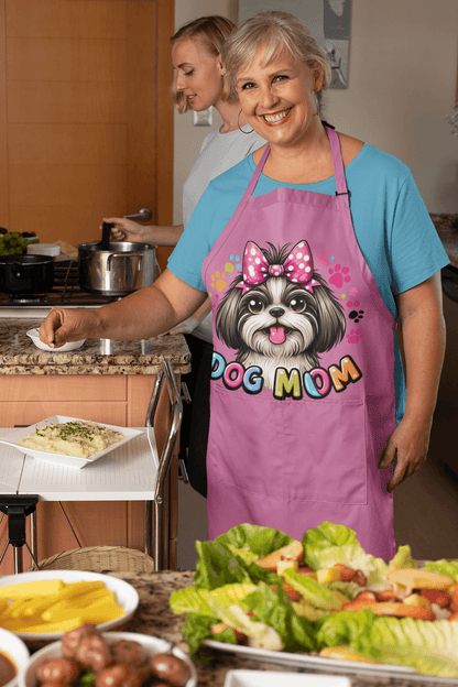 Shih Tzu Dog Mom Apron - Shih Tzu Gifts