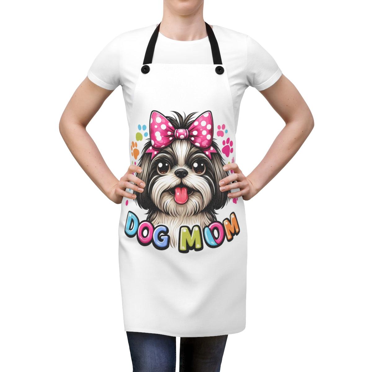 Shih Tzu Dog Mom Apron - Shih Tzu Gifts