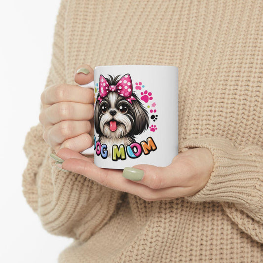 Shih Tzu Dog Mom Ceramic Mug - Shih Tzu Gifts