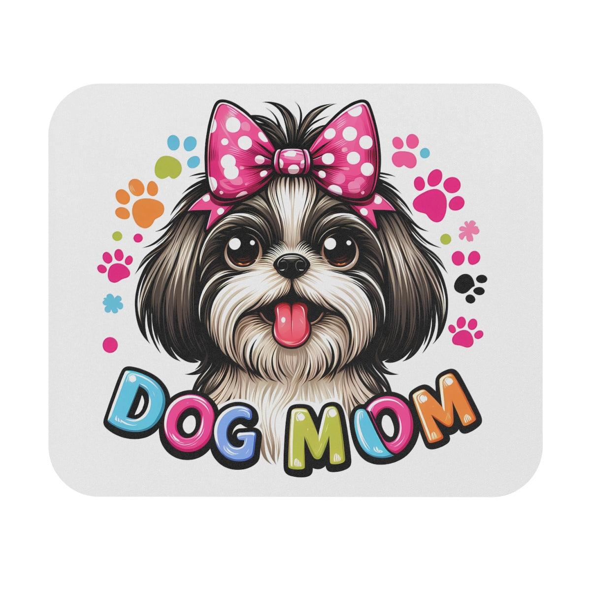 Shih Tzu Dog Mom Mouse Pad - Shih Tzu Gifts