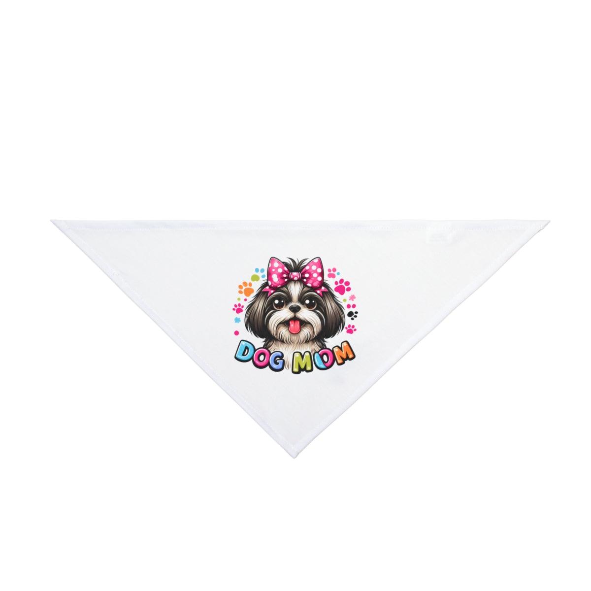 Shih Tzu Dog Mom Pet Bandana - Shih Tzu Gifts