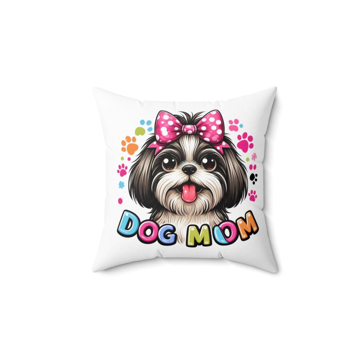 Shih Tzu Dog Mom Pillow - Shih Tzu Gifts