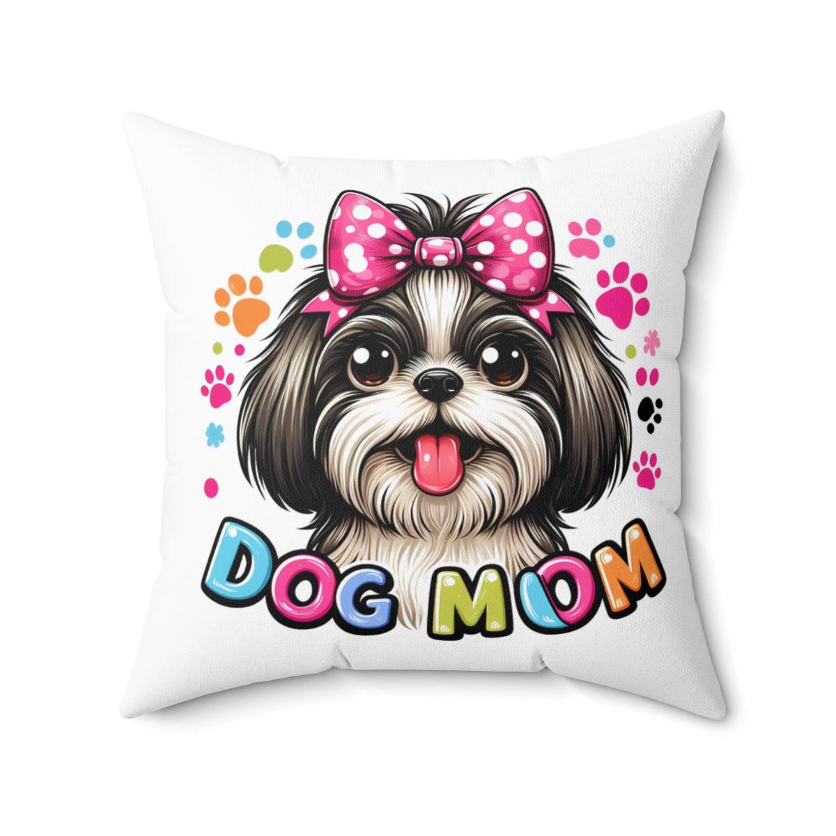 Shih Tzu Dog Mom Pillow - Shih Tzu Gifts