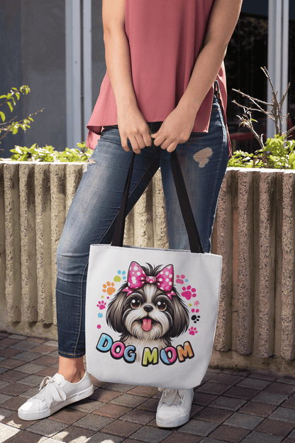 Shih Tzu Dog Mom Tote Bag - Shih Tzu Gifts