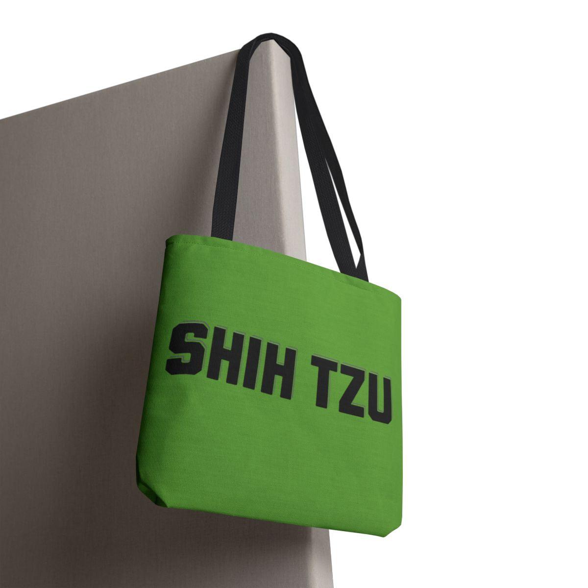 Shih Tzu Text Tote Bag - Stylish & Durable Gift for Shih Tzu Lovers