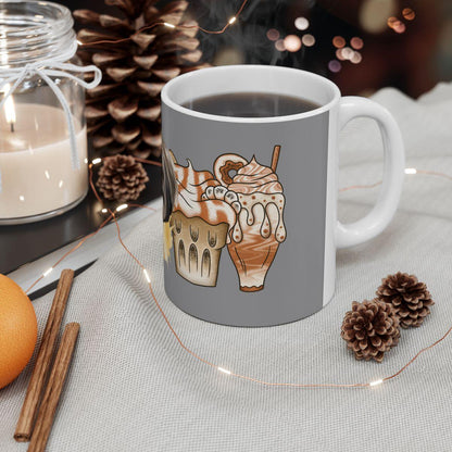 Shih Tzu With Ice Coffee Ceramic Mug - Shih Tzu Gifts