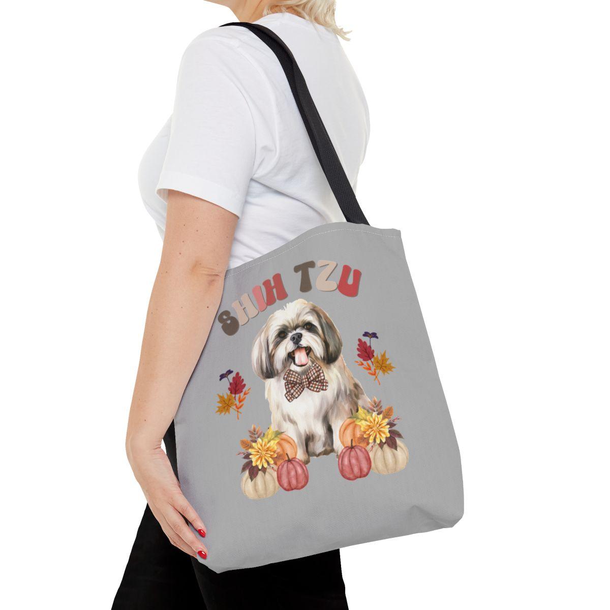 Shih Tzu In Fall Tote Bag - Shih Tzu Gifts