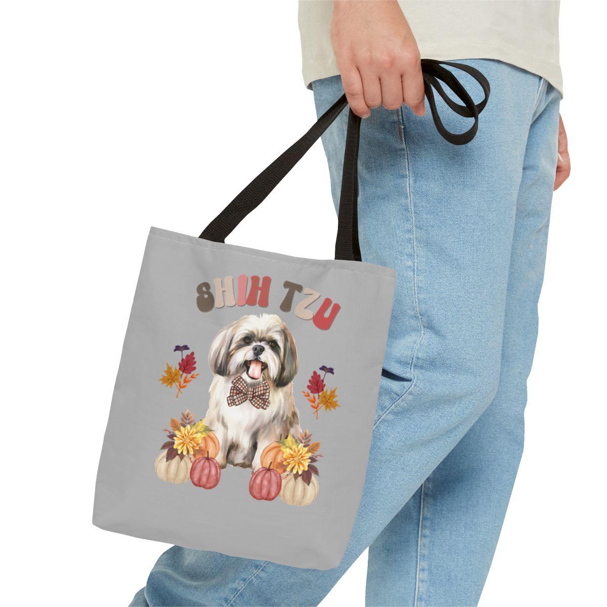 Shih Tzu In Fall Tote Bag - Shih Tzu Gifts