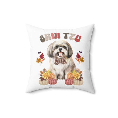 Shih Tzu In Fall Pillow - Shih Tzu Gifts