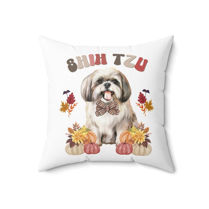 Shih Tzu In Fall Pillow - Shih Tzu Gifts