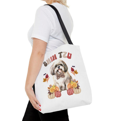 Shih Tzu In Fall Tote Bag - Shih Tzu Gifts