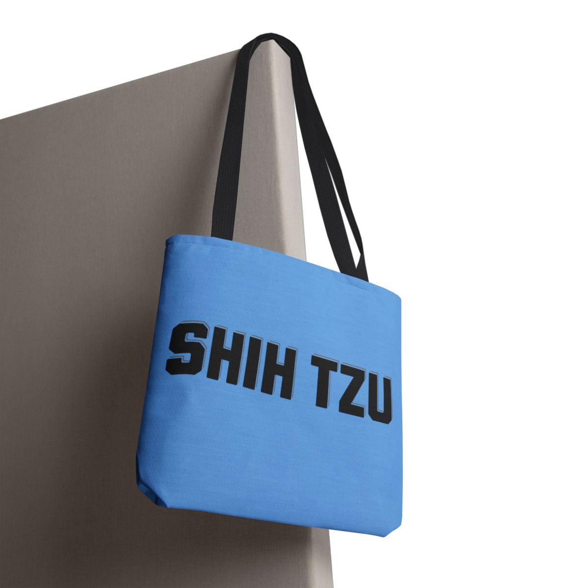 Shih Tzu Text Tote Bag - Stylish & Durable Gift for Shih Tzu Lovers