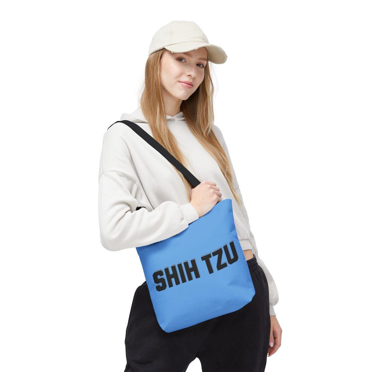 Shih Tzu Text Tote Bag - Stylish & Durable Gift for Shih Tzu Lovers