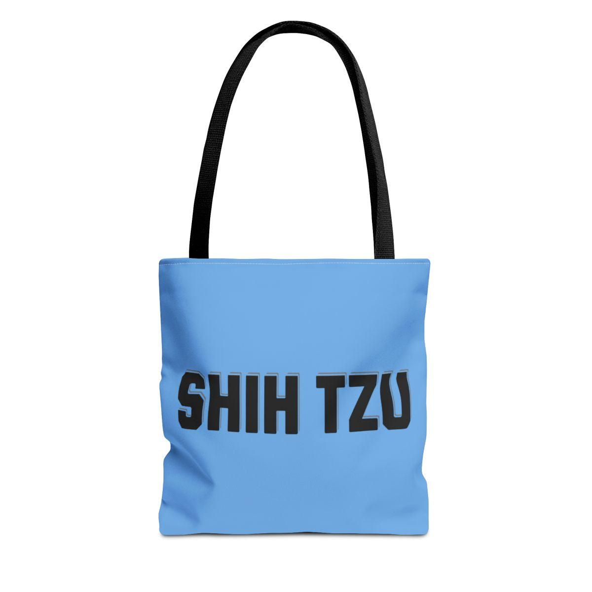 Shih Tzu Text Tote Bag - Stylish & Durable Gift for Shih Tzu Lovers