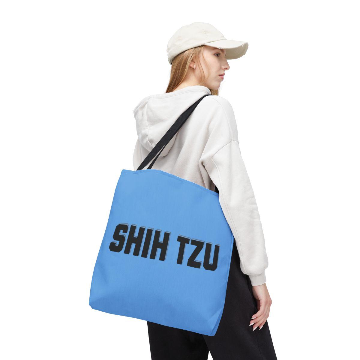 Shih Tzu Text Tote Bag - Stylish & Durable Gift for Shih Tzu Lovers