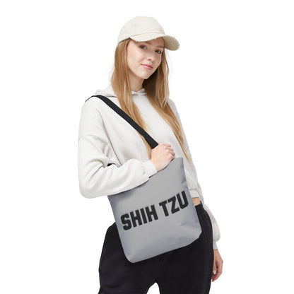 Shih Tzu Text Tote Bag - Stylish & Durable Gift for Shih Tzu Lovers