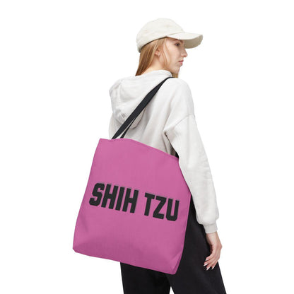 Shih Tzu Text Tote Bag - Stylish & Durable Gift for Shih Tzu Lovers