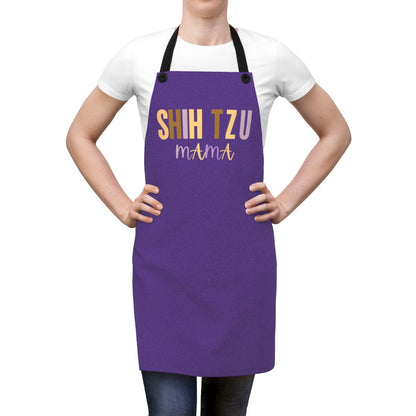 Shih Tzu Mama Words Apron - Shih Tzu Gifts