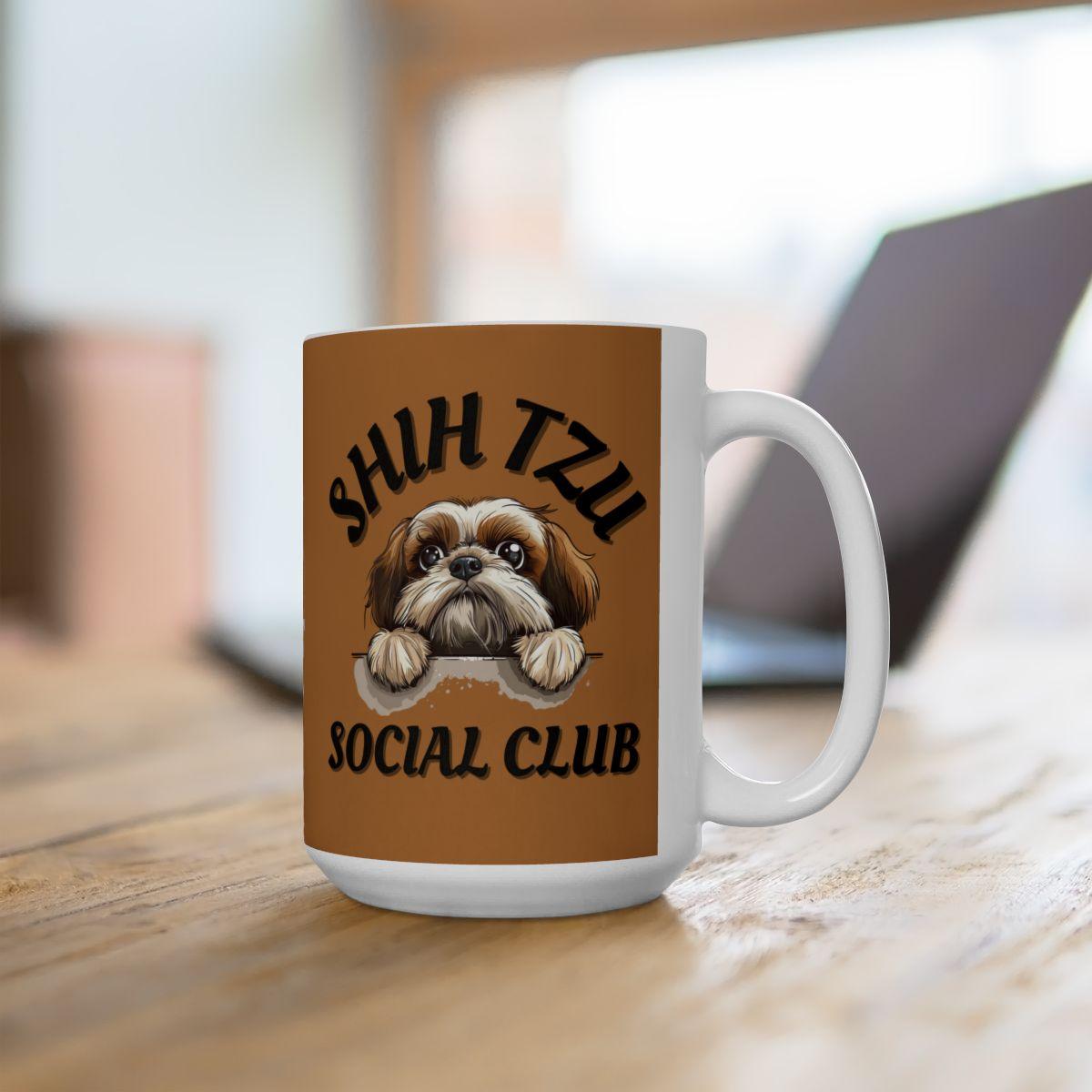 Shih Tzu Social Club Mug - Shih Tzu Gifts