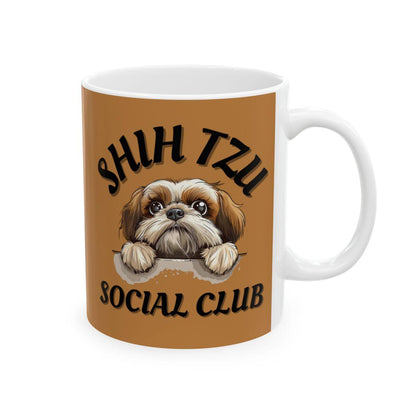 Shih Tzu Social Club Mug - Shih Tzu Gifts