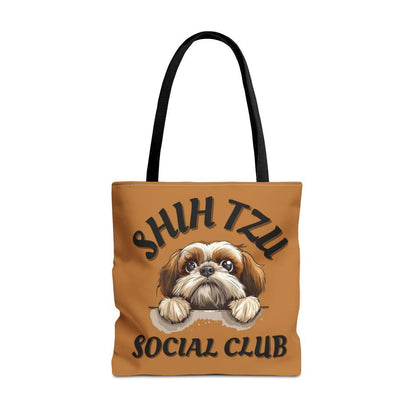 Shih Tzu Social Club Tote Bag - Shih Tzu Gifts