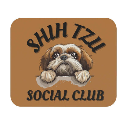 Shih Tzu Social Club Mouse Pad - Shih Tzu Gifts