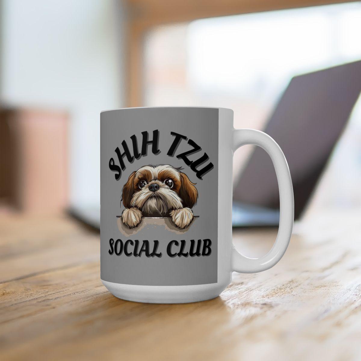 Shih Tzu Social Club Mug - Shih Tzu Gifts