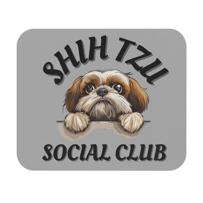 Shih Tzu Social Club Mouse Pad - Shih Tzu Gifts