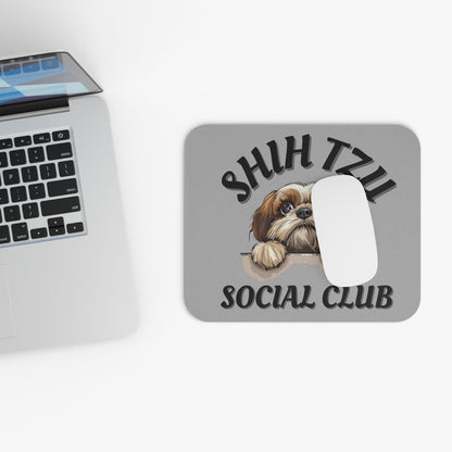 Shih Tzu Social Club Mouse Pad - Shih Tzu Gifts