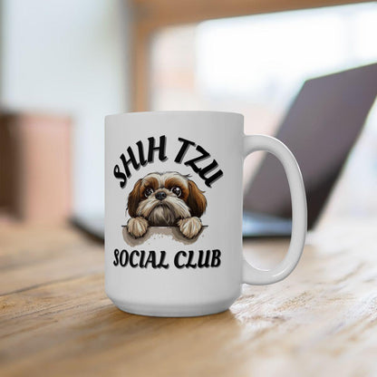 Shih Tzu Social Club Mug - Shih Tzu Gifts