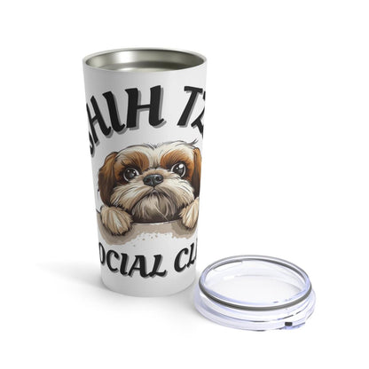 Shih Tzu Social Club Tumbler - Shih Tzu Gifts