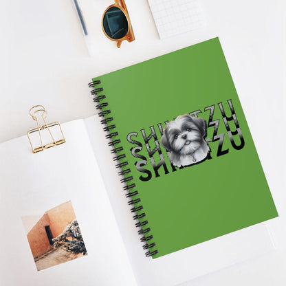 Shih Tzu Stack Spiral Notebook – Cute and Fun Gift for Dog Lovers