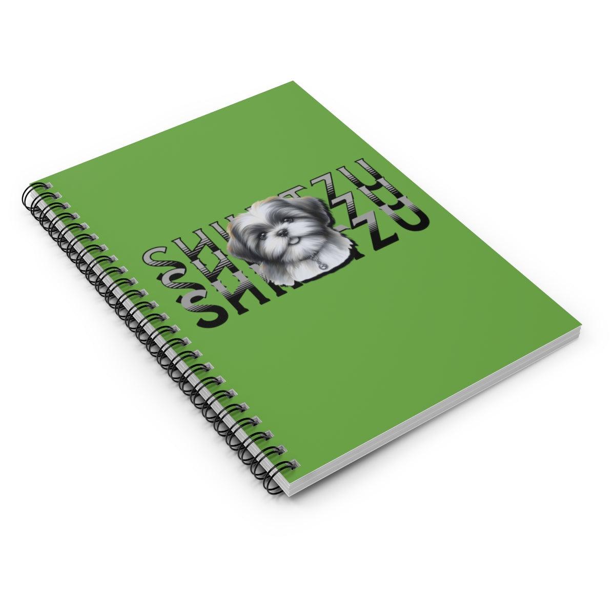 Shih Tzu Stack Spiral Notebook – Cute and Fun Gift for Dog Lovers